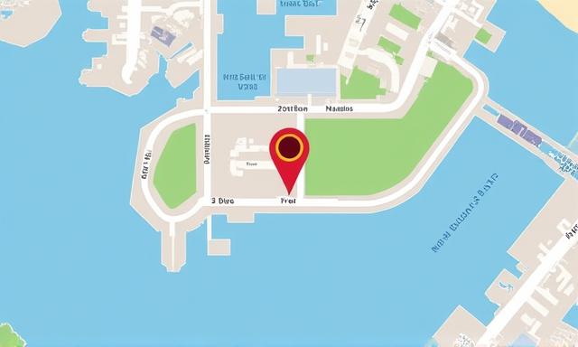 Map showing location of Nautilus Straits office at Marina at Keppel Bay, Singapore